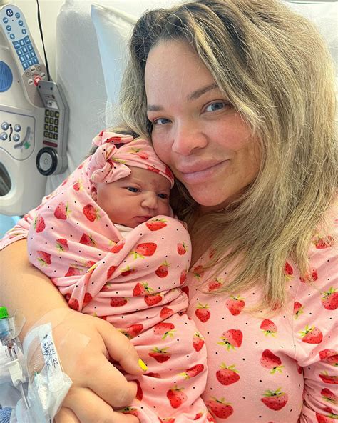 YouTube star Trisha Paytas welcomes first daughter, Malibu Barbie.